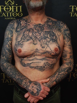 tatuaggio, soggetti di Salvator Dalì