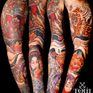 Tattoo Giapponese sulle braccia