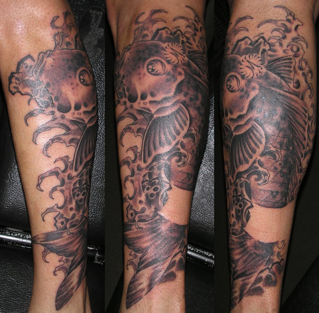 Luke Red Tattoo - Carpa Koi tattoo freehand by Luke Red 🙏🙏 grazie  @albertinigiacomo305 | Facebook
