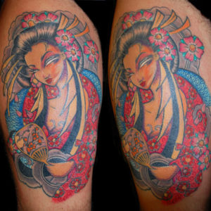 Geisha colorata