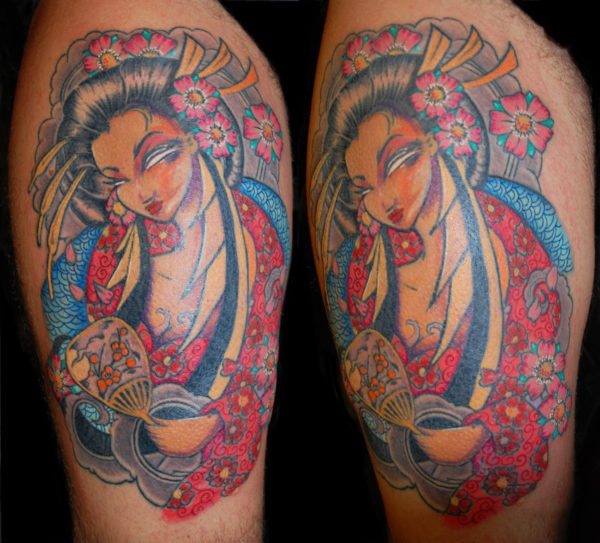 Geisha colorata